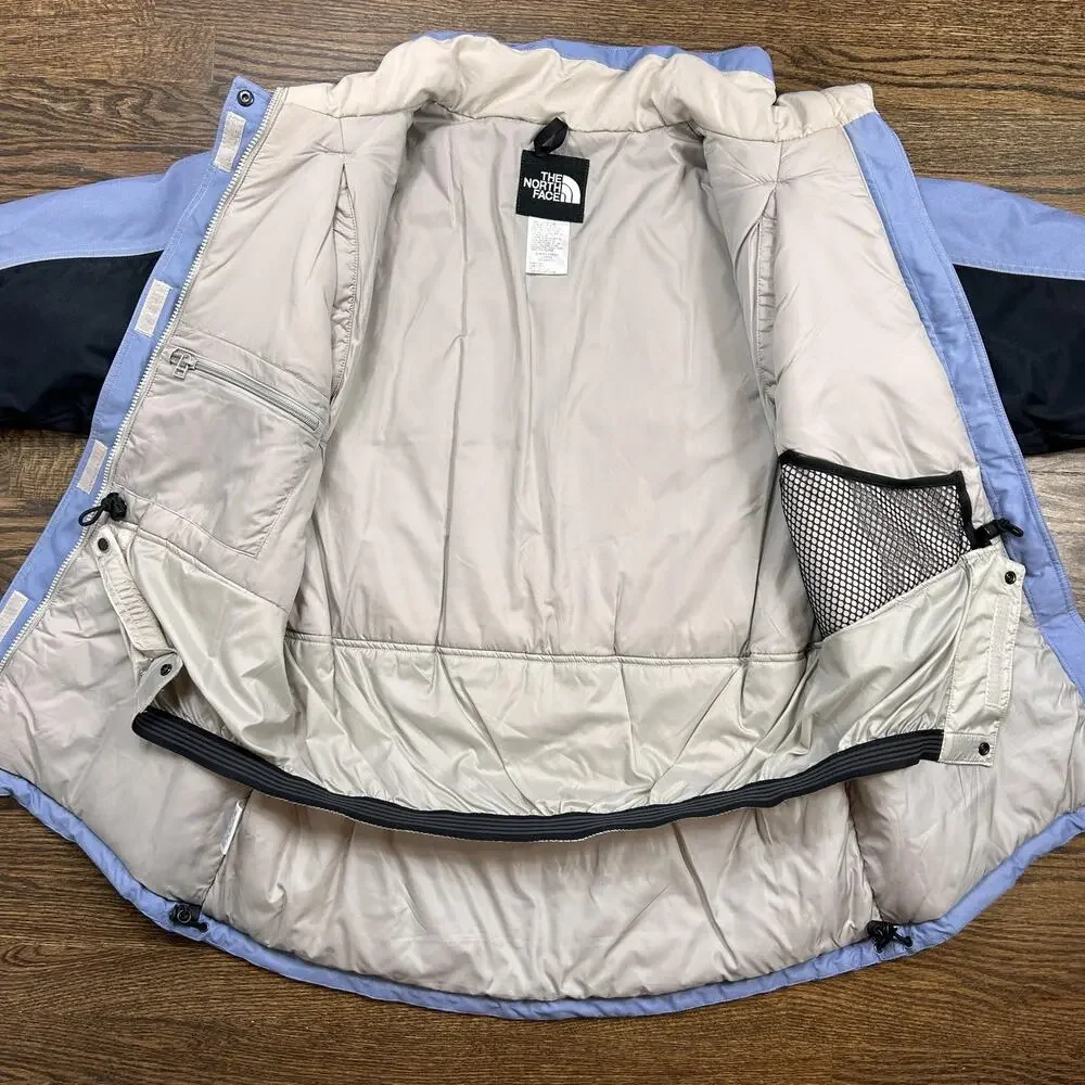 The North Face Jacket Womens Large Blue Insulated Ski Snow‎ Full Zip Pockets - Picture 9 of 13